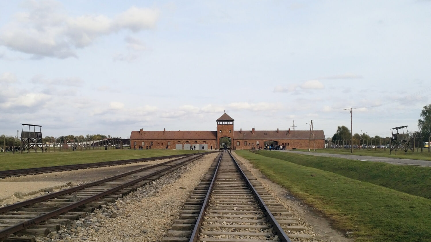 Eingangstor KZ Auschwitz-Birkenau