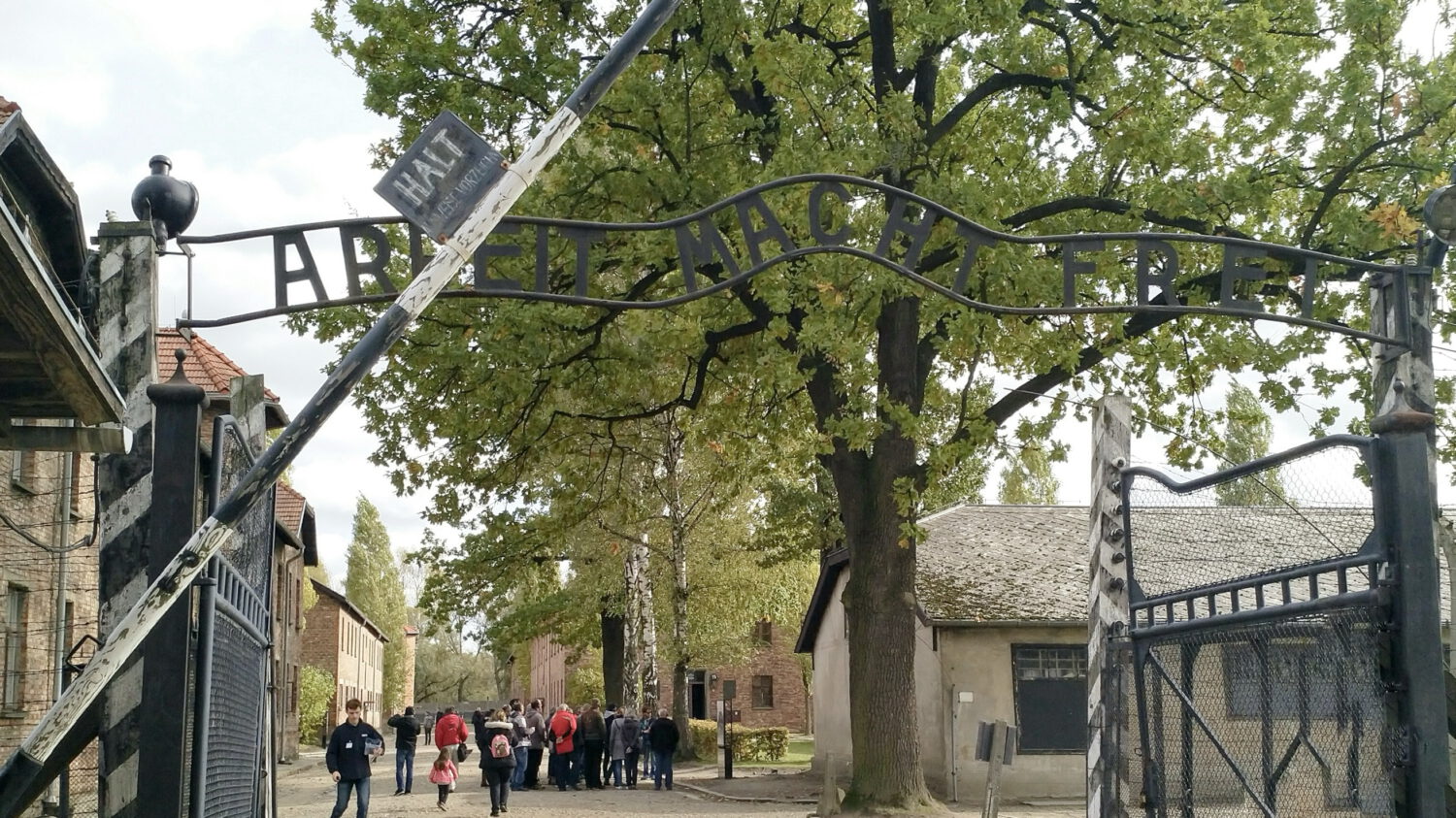 Tor vom Stammlager KZ Auschwitz