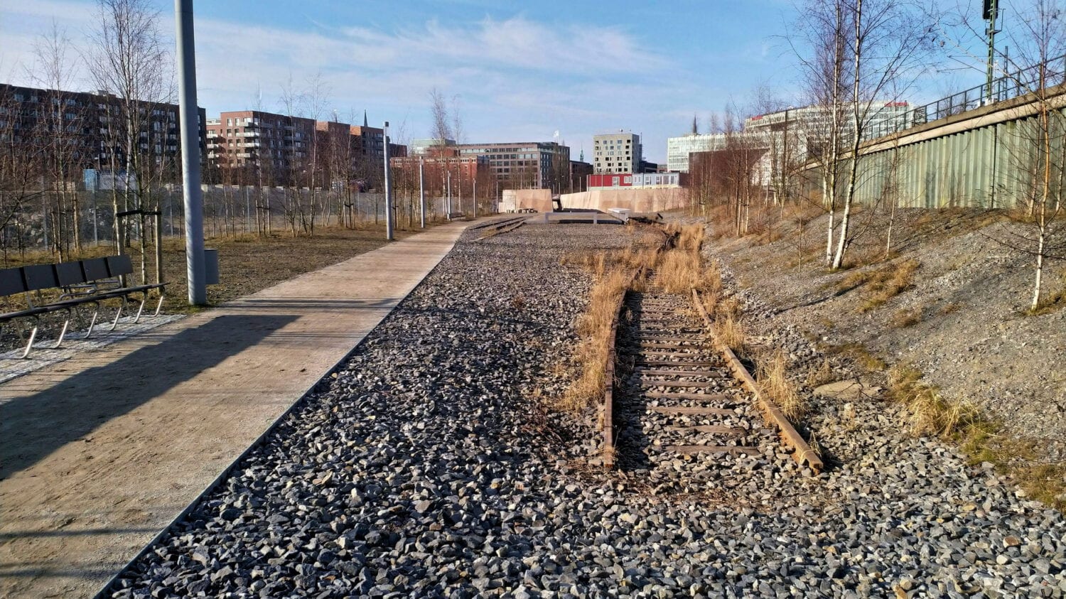 Blick auf den Hannoverschen Bahnhof