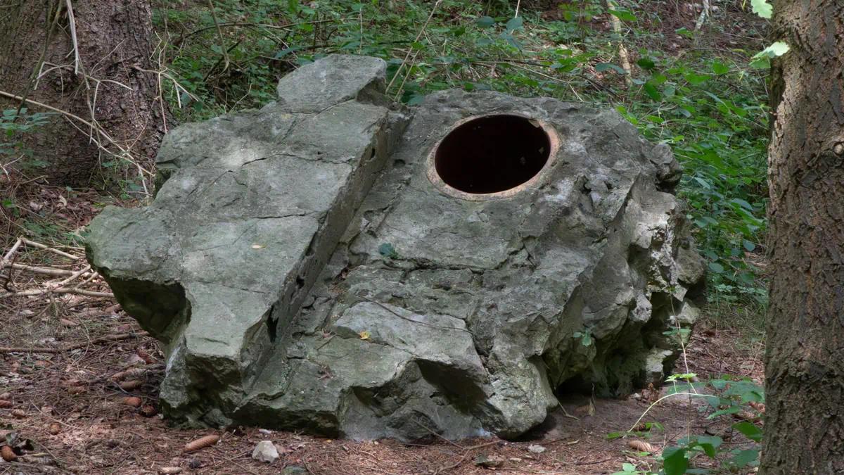 Brocken einer Ruine