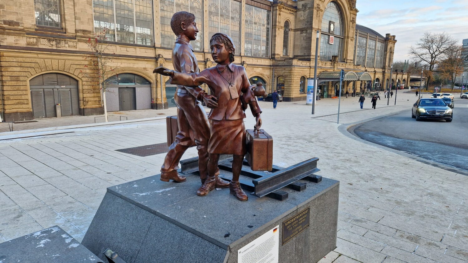 Details Kindertransporte Denkmale