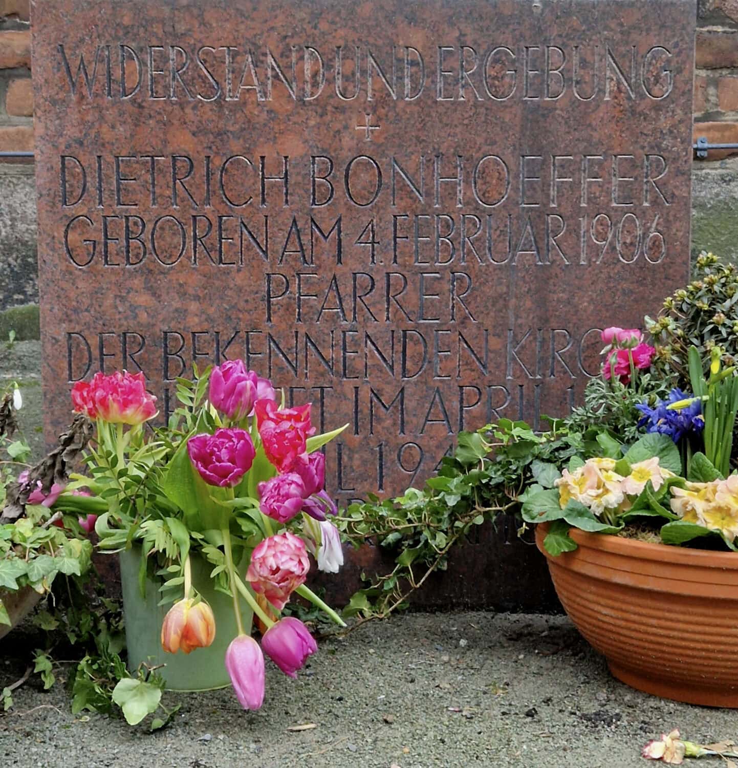 Dietrich Bonhoffer Gedenktafel