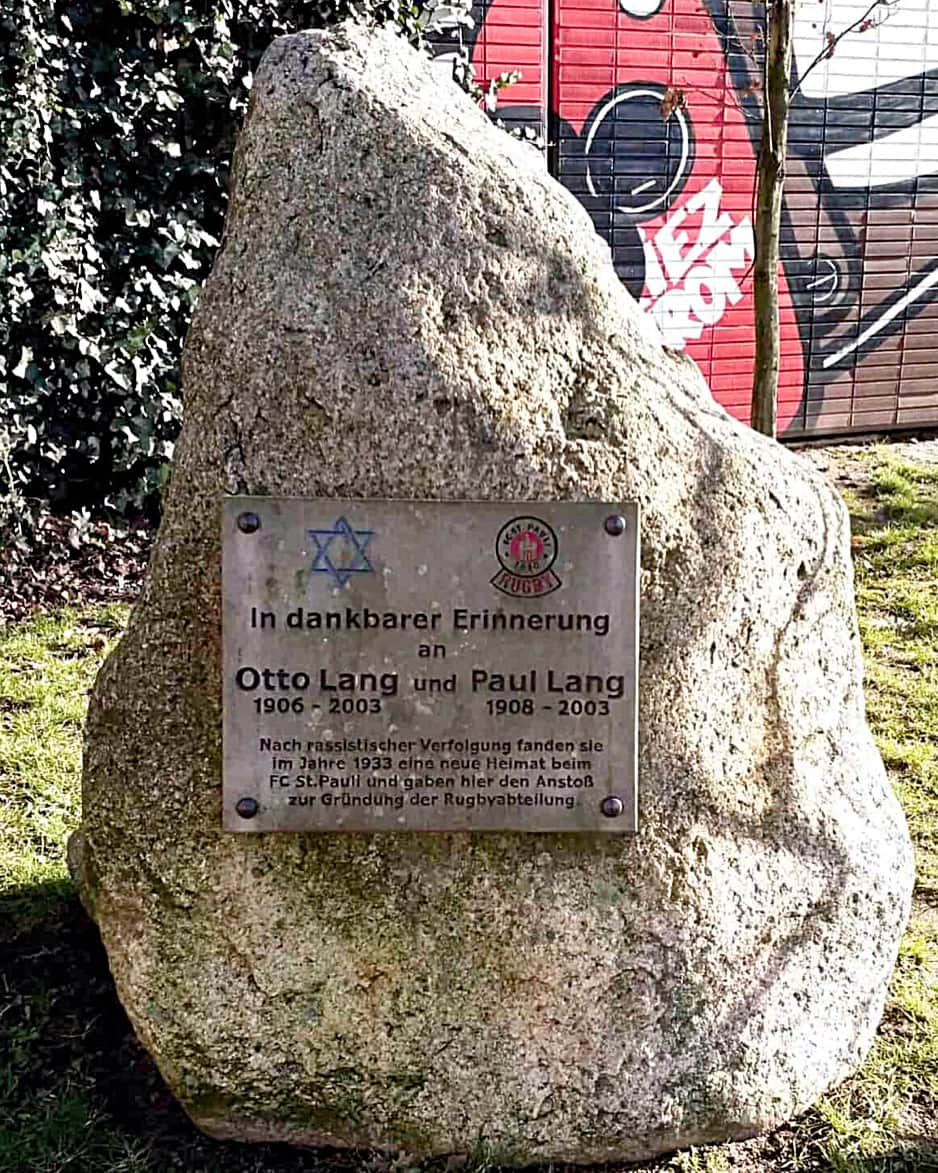 Gedenkstein für Otto und Paul Lang