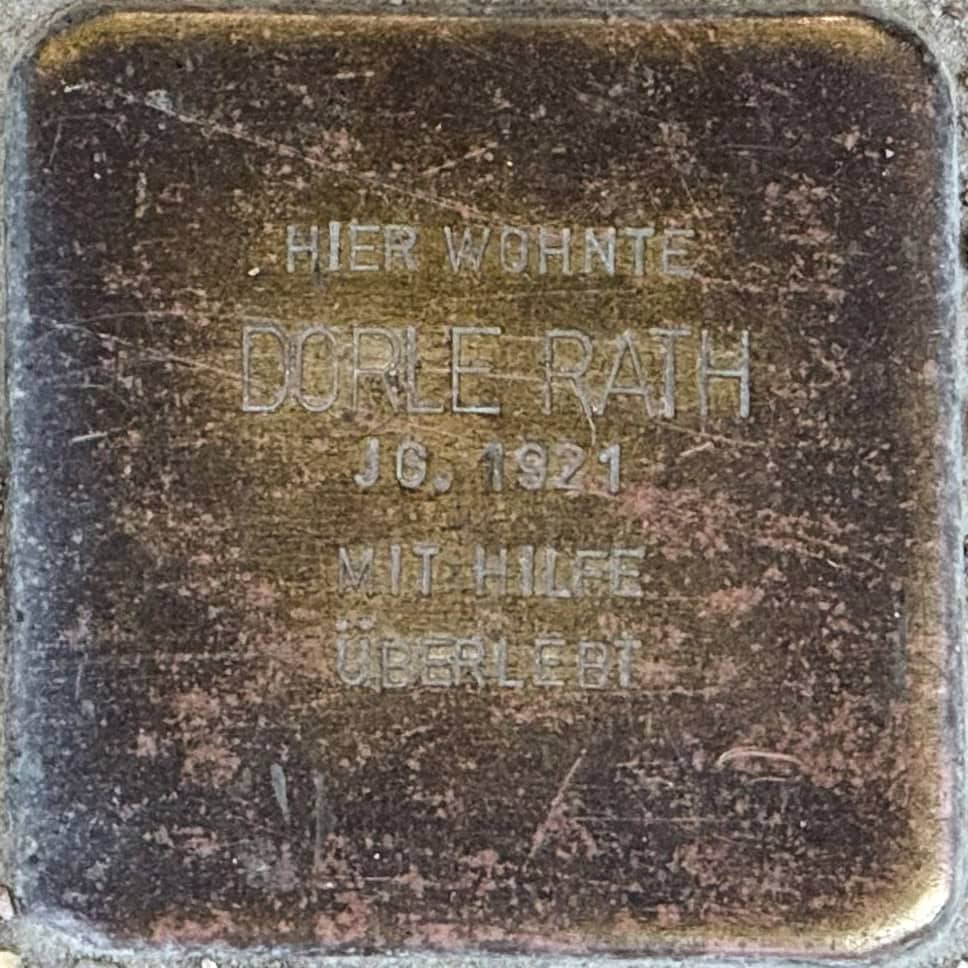 Stolperstein Dorle Rath