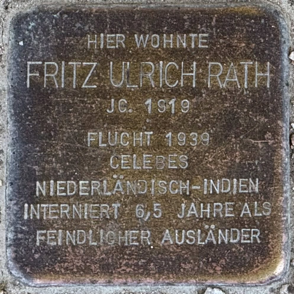 Stolperstein Fritz Ulrich Rath
