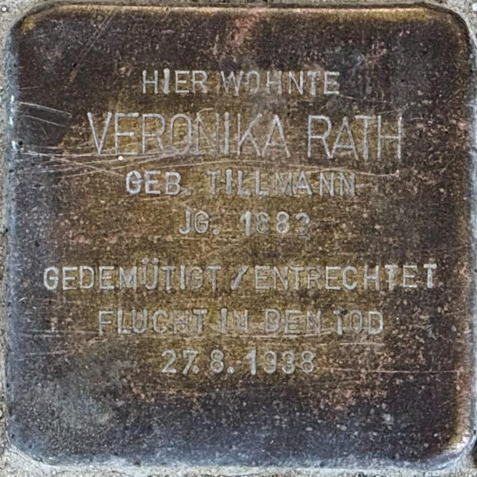 Stolperstein Veronika Rath