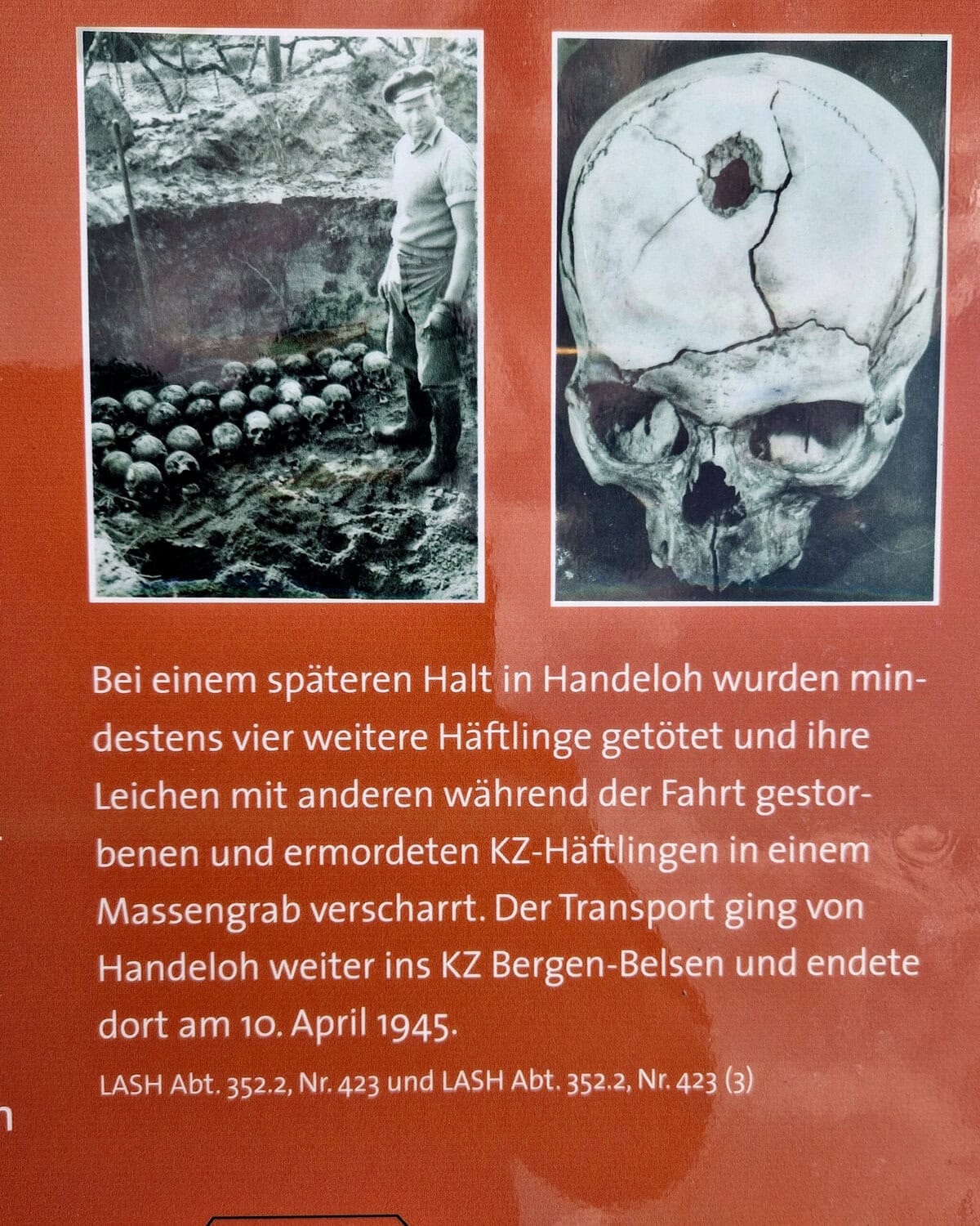 Bild von Massengrab