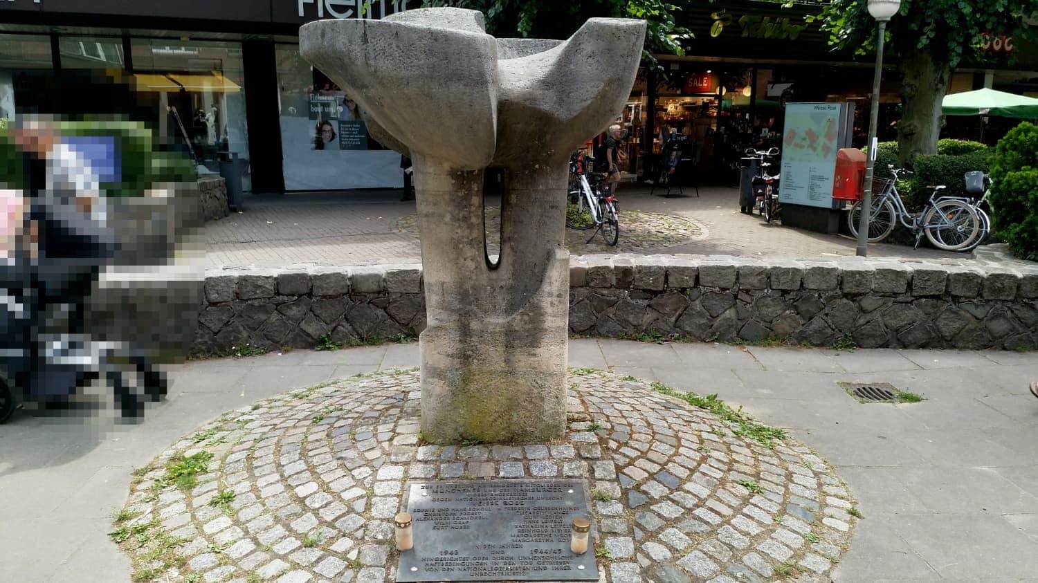 Denkmal Weiße Rose Volksdorf