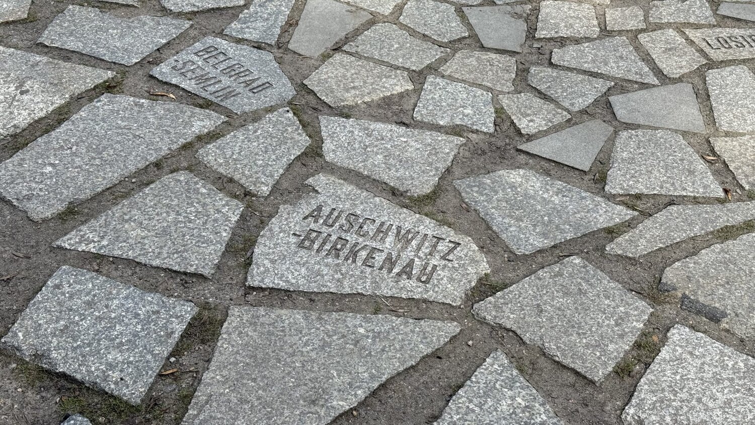 Gedenkstein Opfer KZ Auschwitz-Birkenau