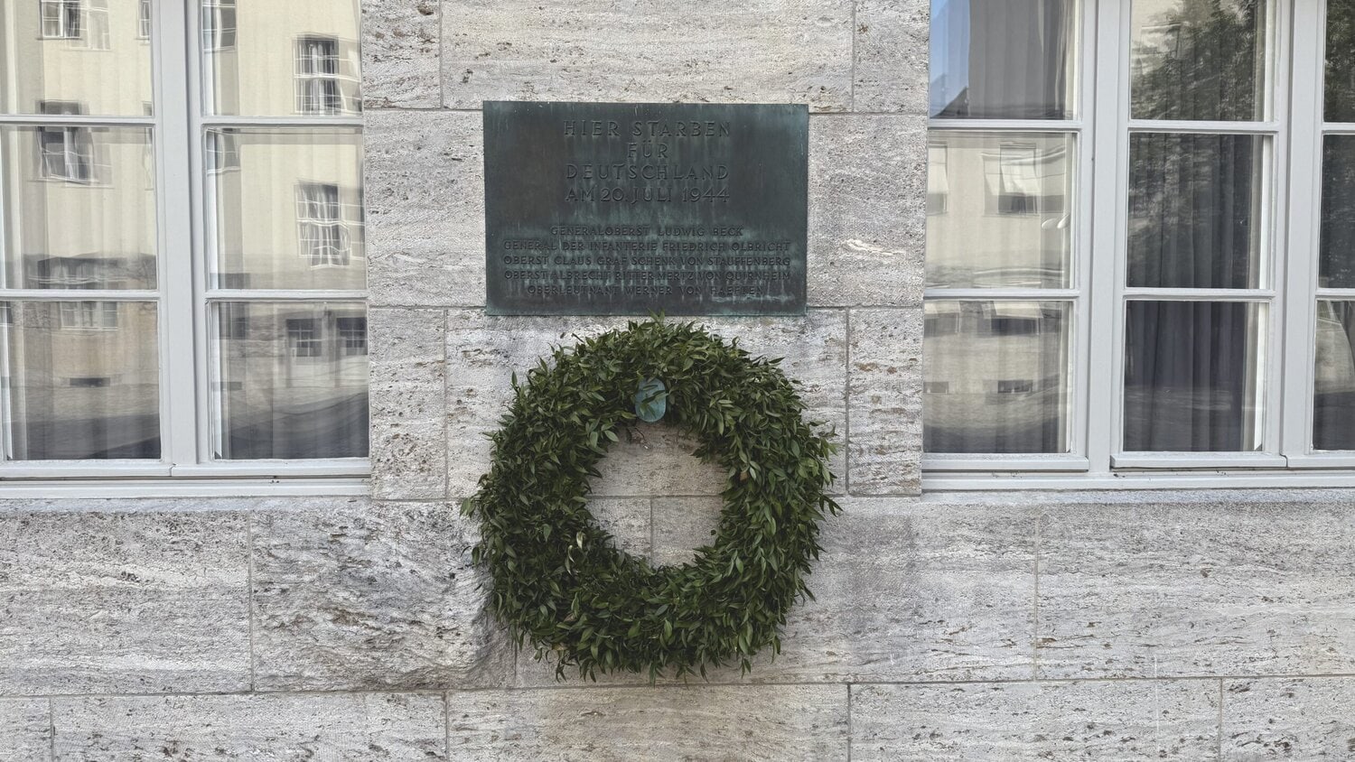 Gedenktafel für Deutsche Widerstandskämpfer