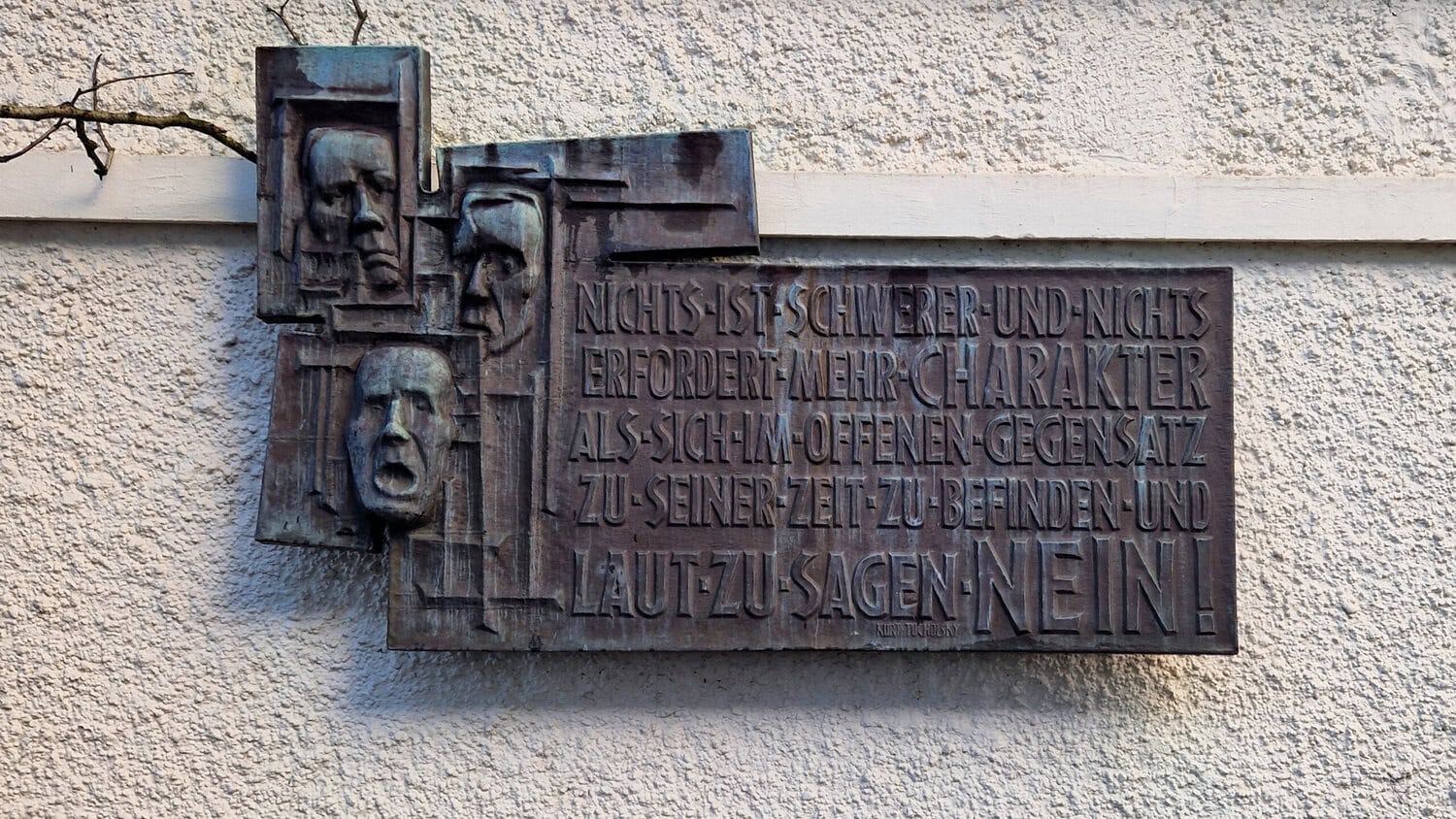 Gedenktafel für Opfer des KZ-Missler