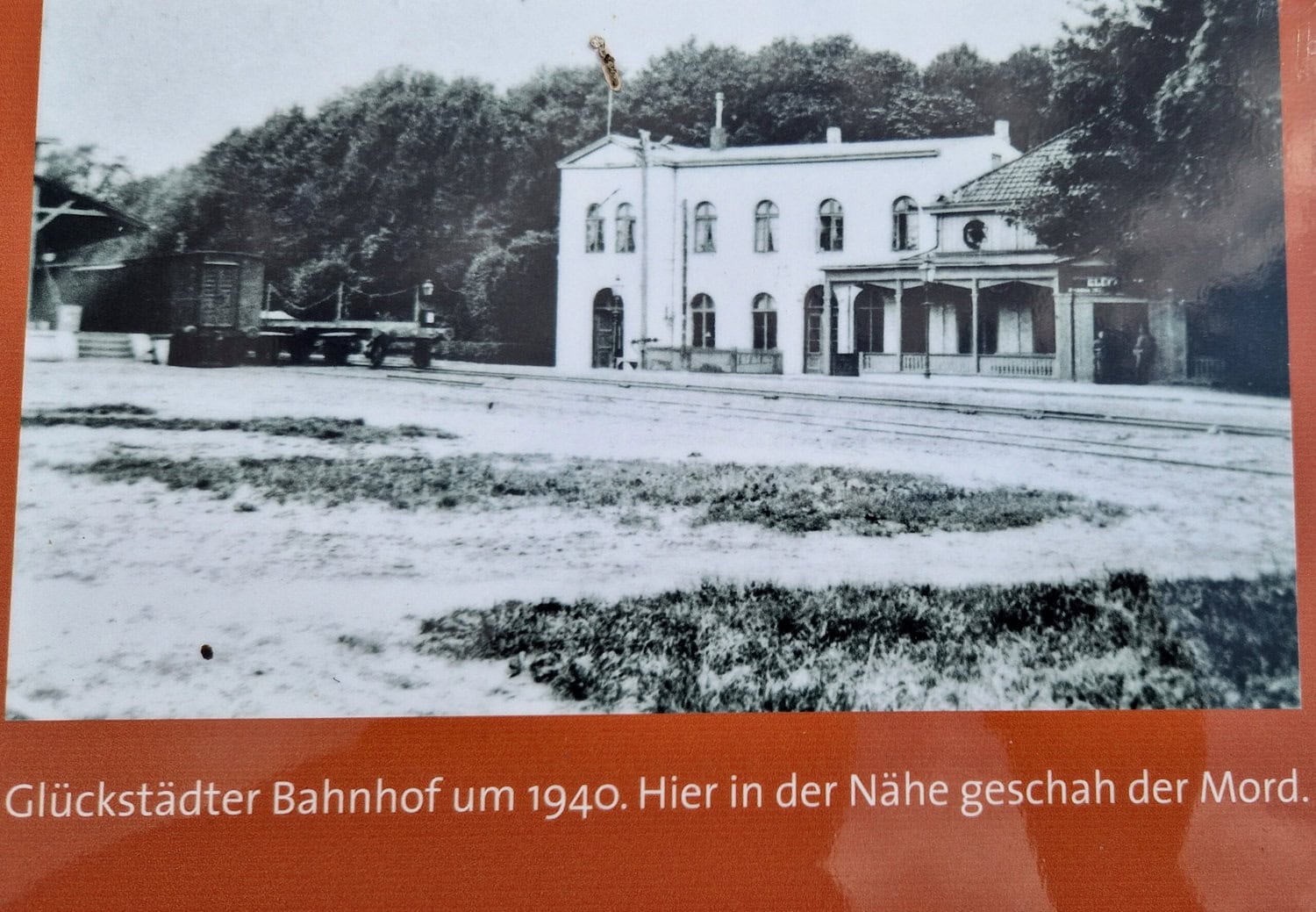 Historisches Bild vom Bahnhof