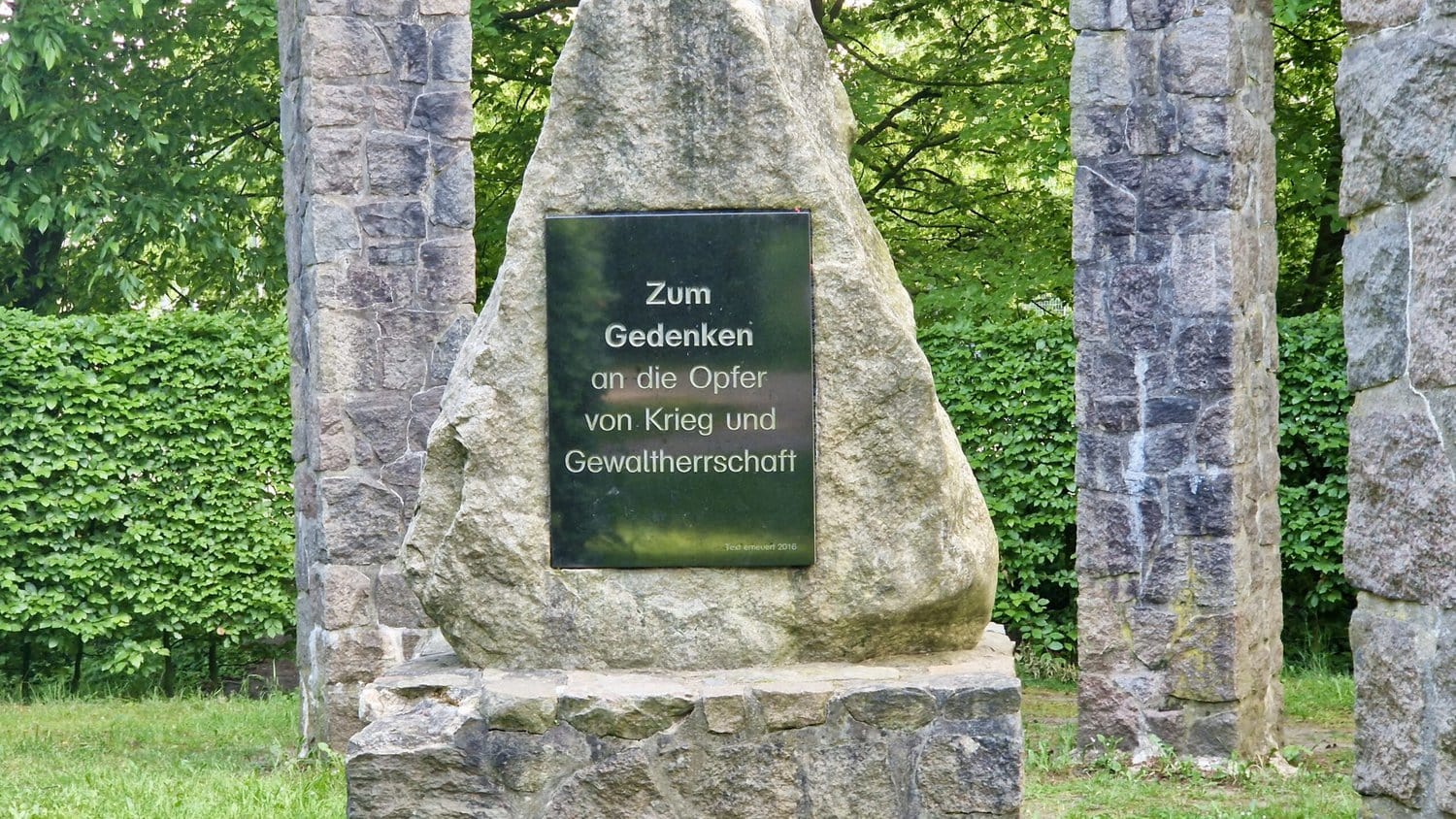 Inschrift Kriegerdenkmal Deepenhorn