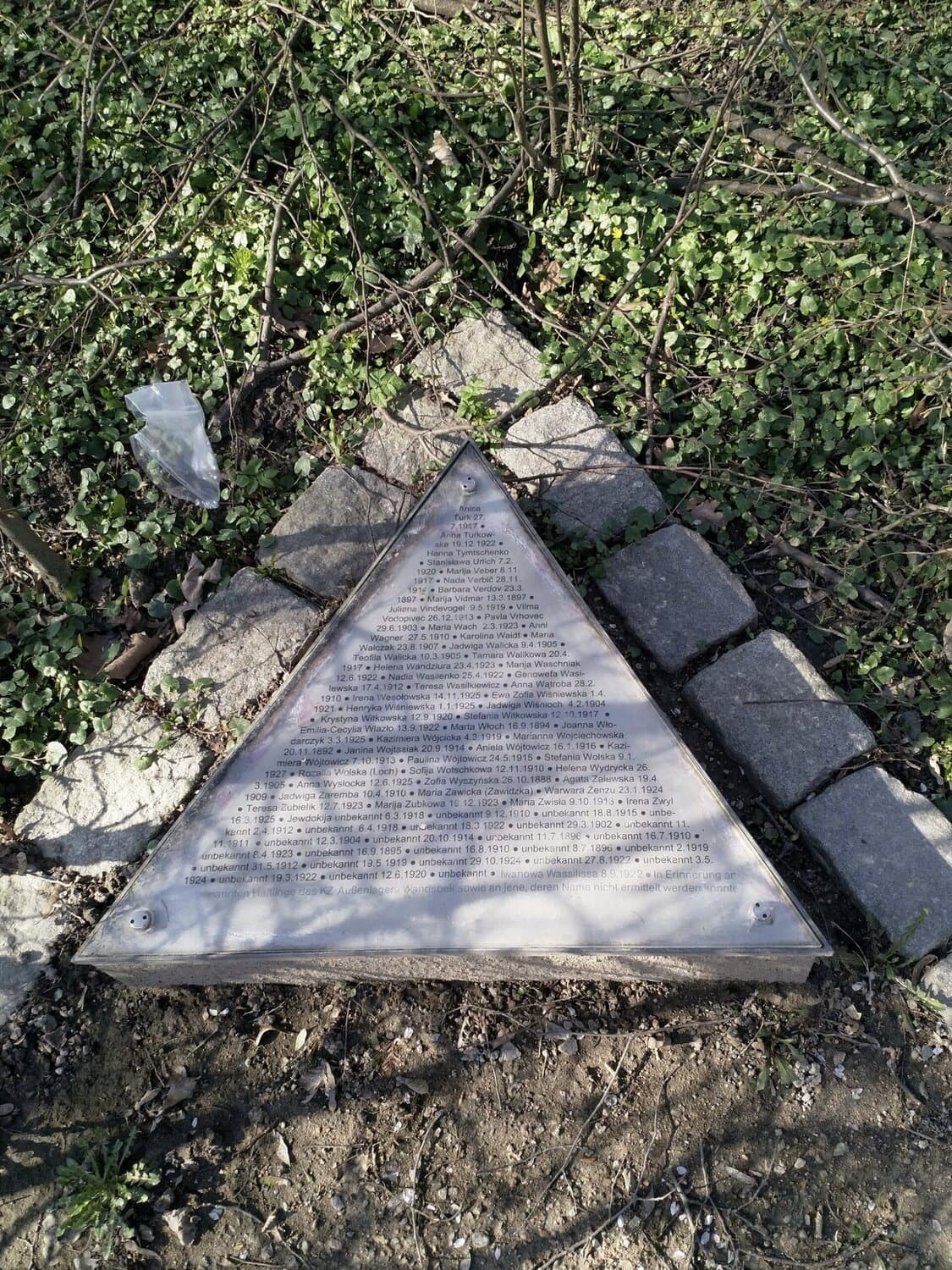 Opfer des KZ Wandsbek