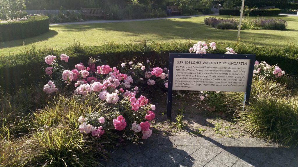Rosengarten für Elfriede Lohse-Wächter