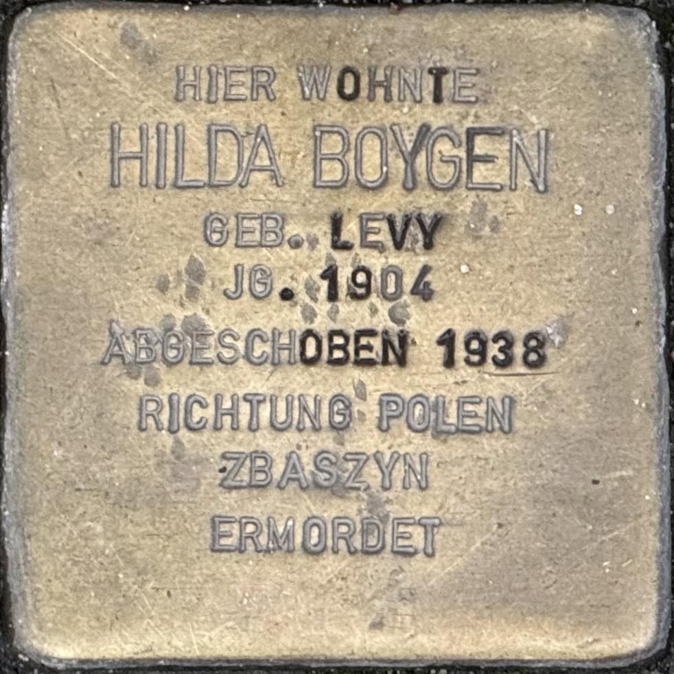 Stolperstein Hilda Boygen