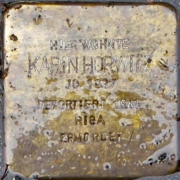 Stolperstein Karin Horwitz
