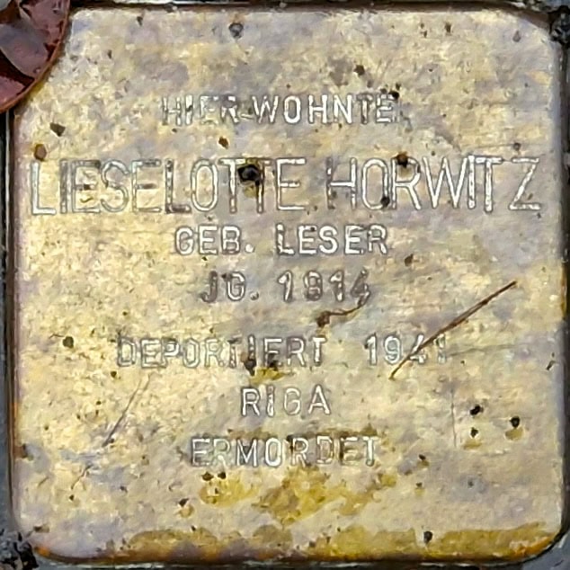 Stolperstein Liselotte Horwitz