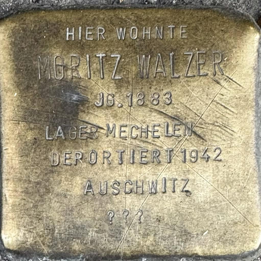 Stolperstein Moritz Walzer
